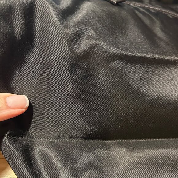 Authentic Womens Prada Milano (25) Brown Nylon Shoulder Travel Tote Handbag - Picture 16 of 16